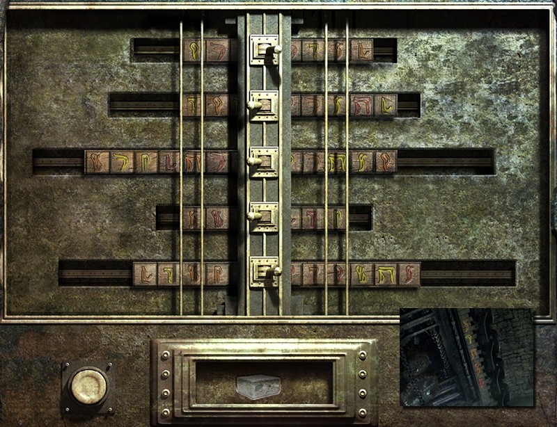Mechanik für die Seile der Gewichte (Black Mirror 2 Screenshot)