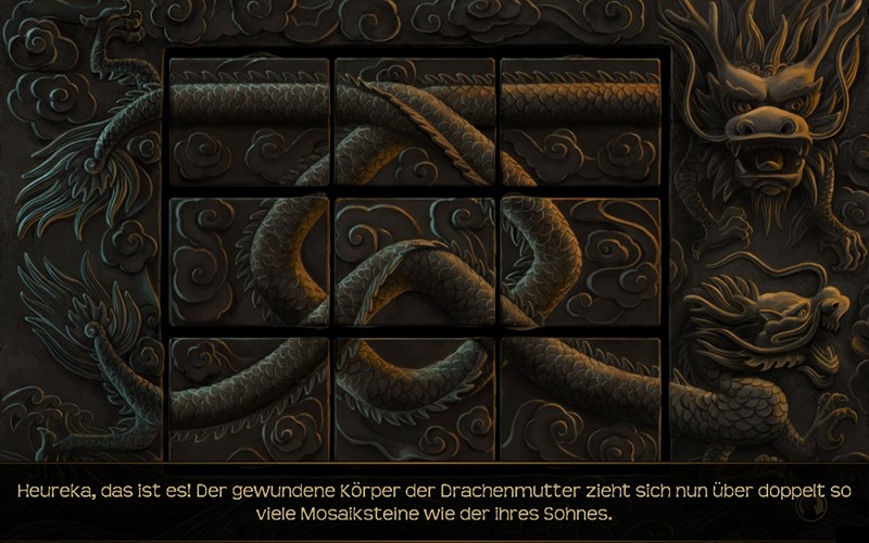 Drachenrätsel im Kloster (Lost Horizon Screenshot)